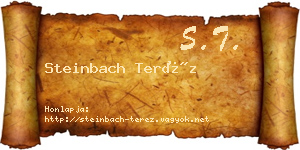 Steinbach Teréz névjegykártya